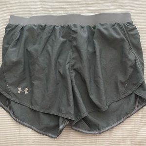 Grey Under Armour athletic shorts